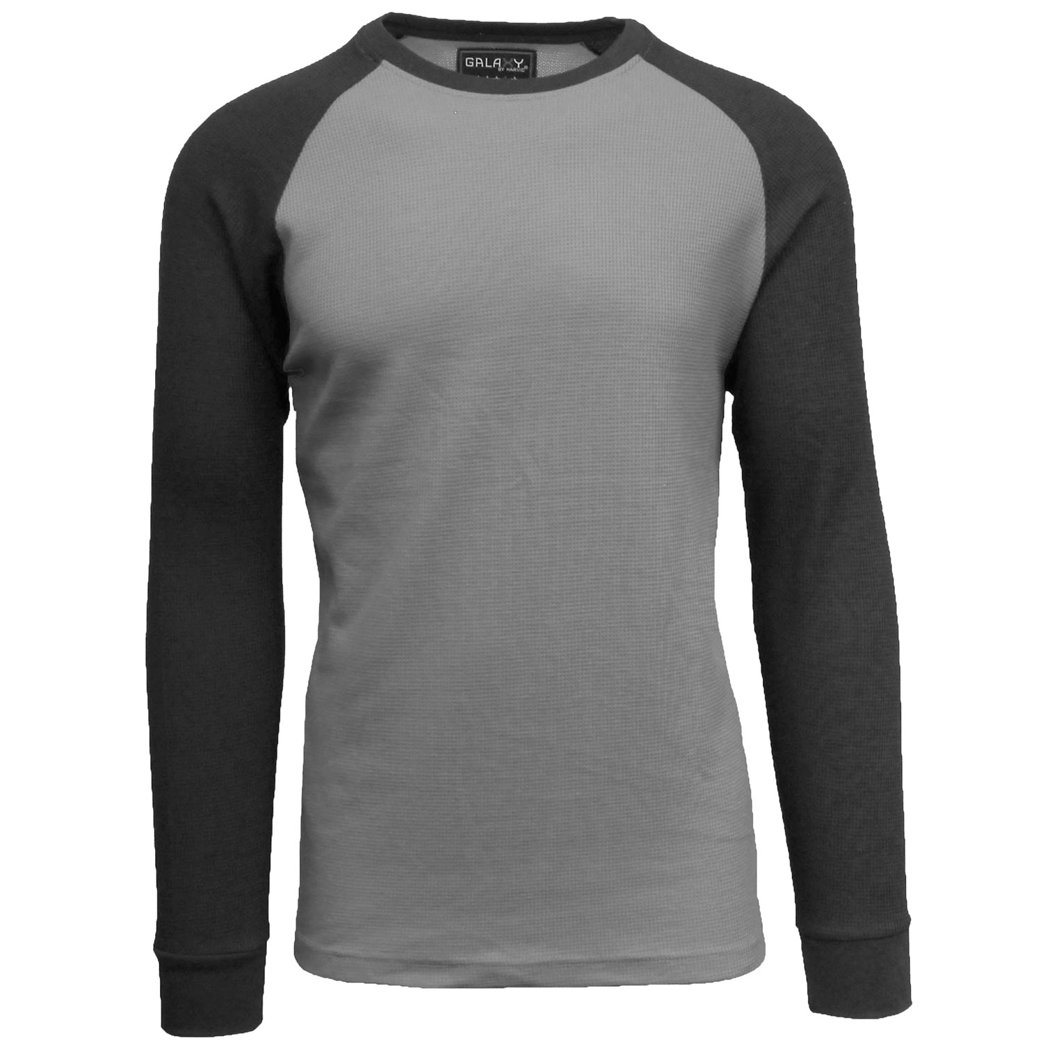 Men's Waffle-Knit Thermal Raglan Shirt