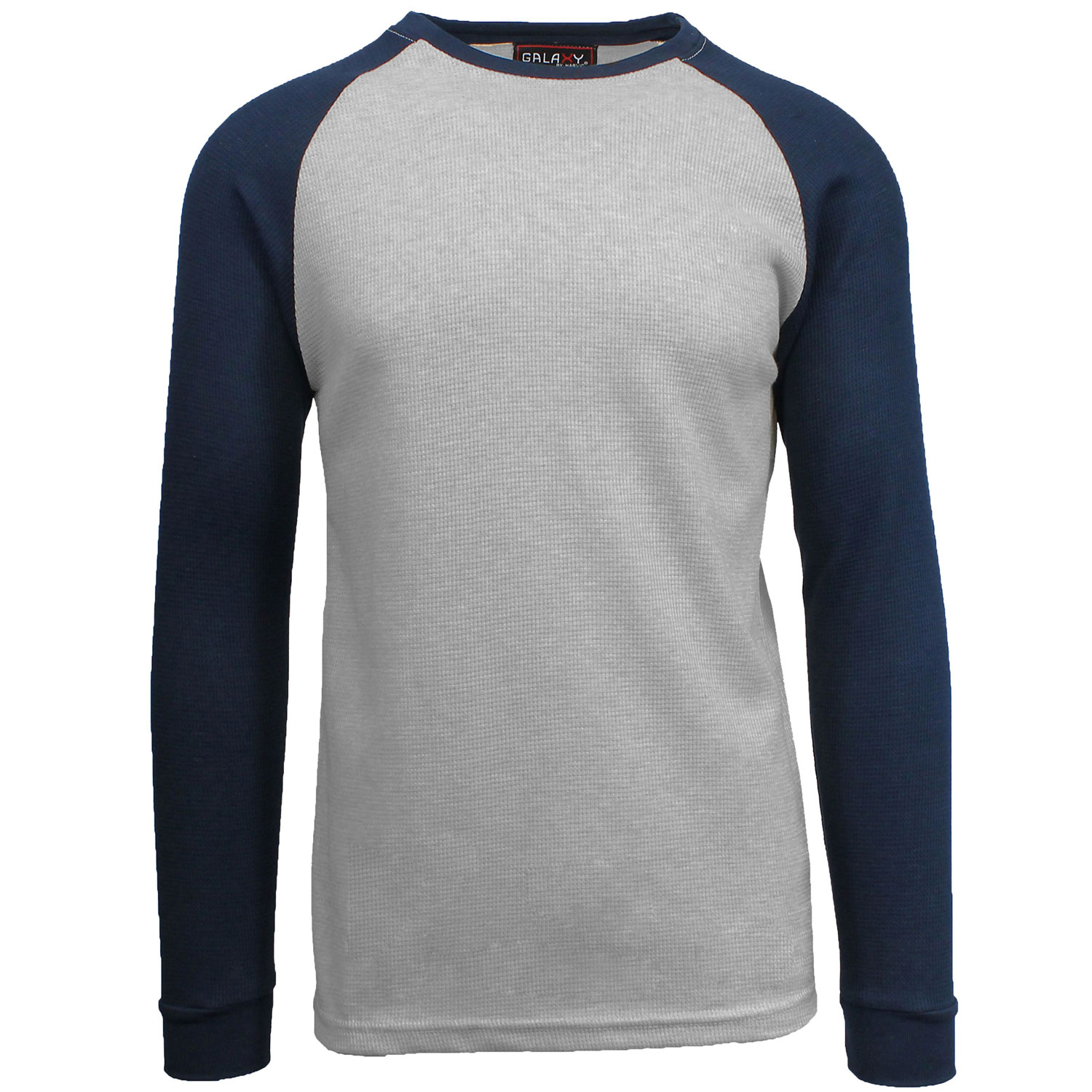 Men's Waffle-Knit Thermal Raglan Shirt