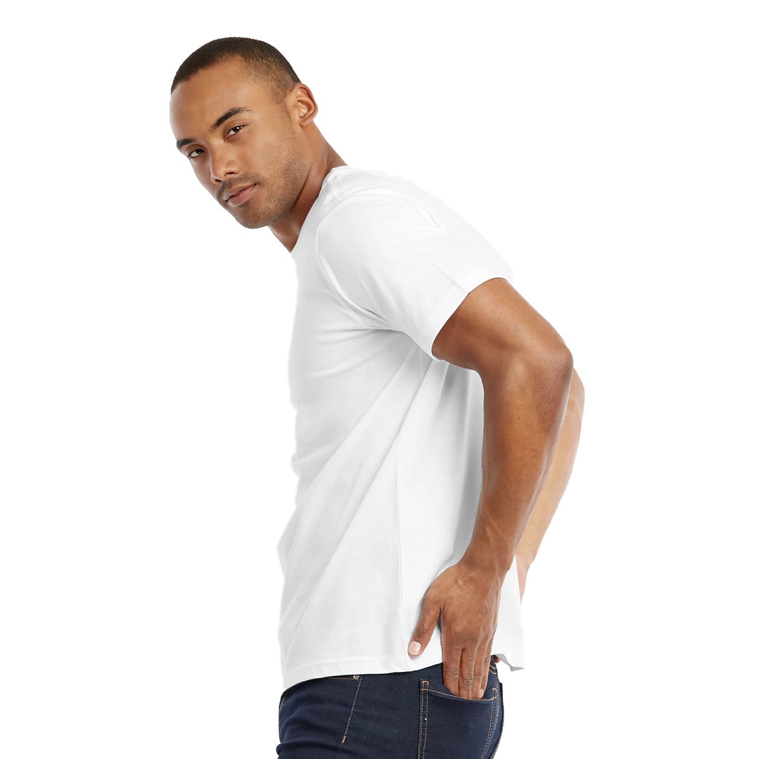 5 Pack Men's Crew Neck T-shirt