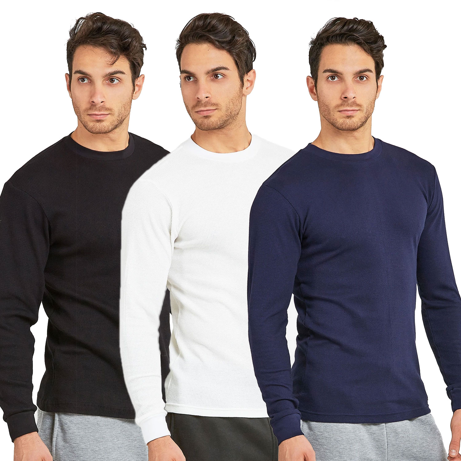 3 Pack Top Pro Men's Heavy Thermal