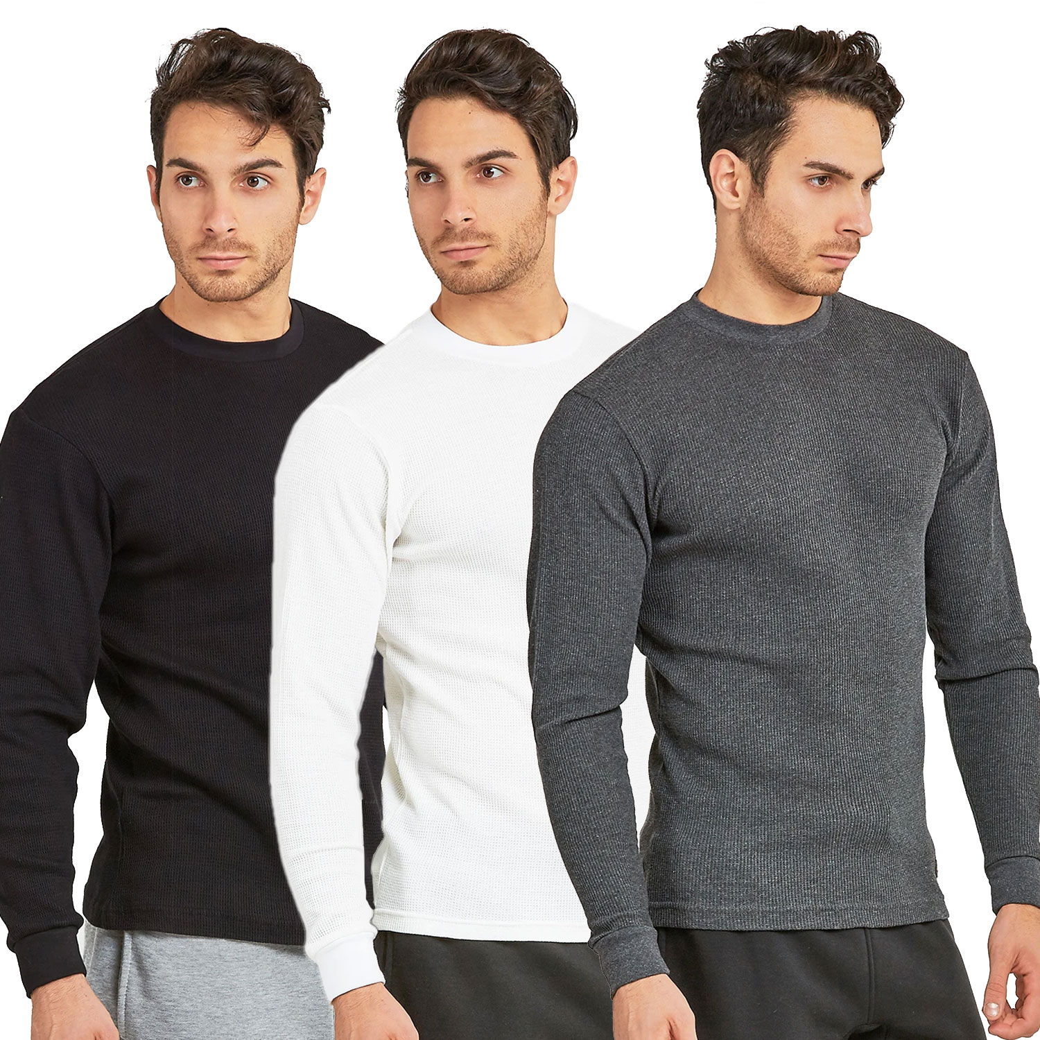 3 Pack Top Pro Men's Heavy Thermal