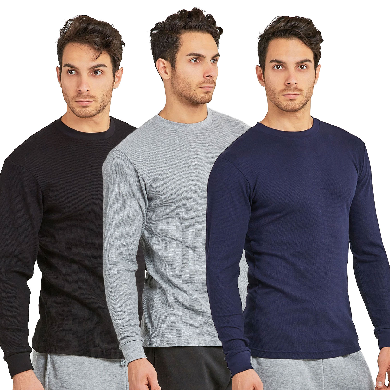 3 Pack Top Pro Men's Heavy Thermal