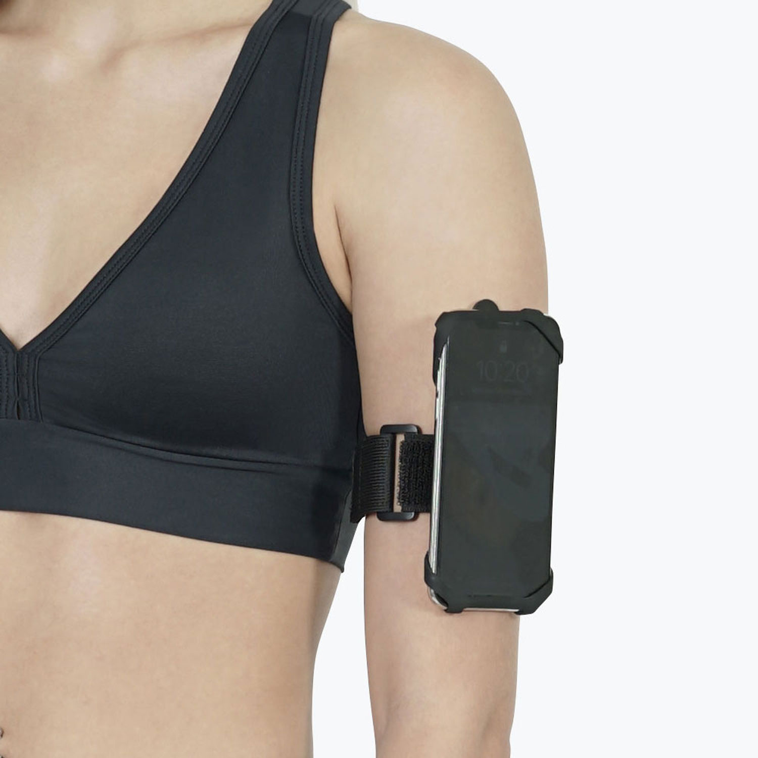 Cell Phone Armband And Lanyard For Easy Smartphone Access For Women