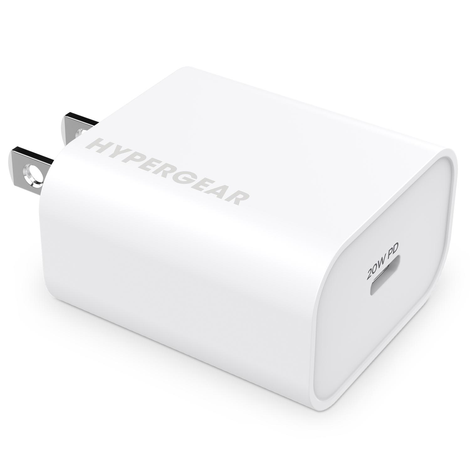 HyperGear 20W USB-C PD Wall Charger White