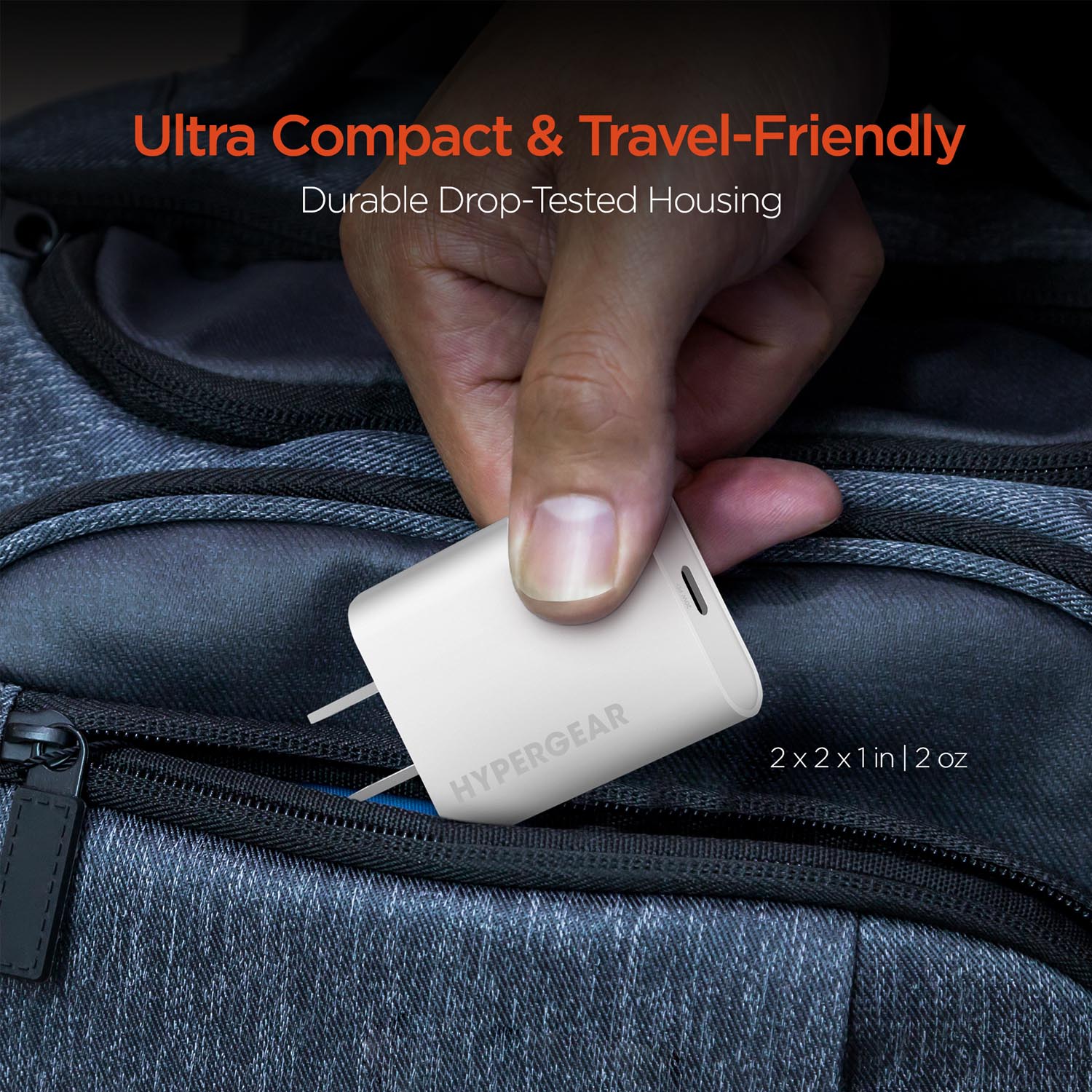 HyperGear 20W USB-C PD Wall Charger White