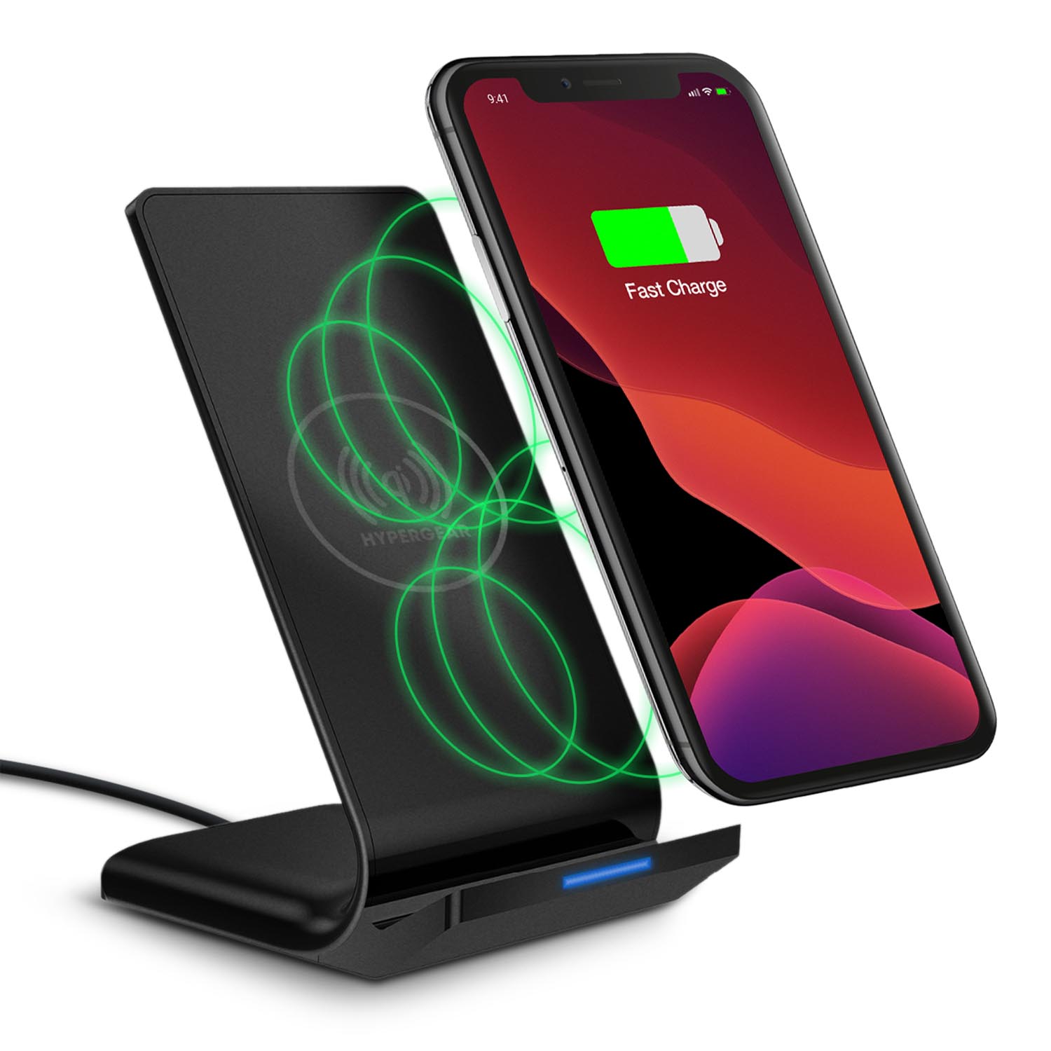HyperGear 10W Wireless Fast Charging Stand