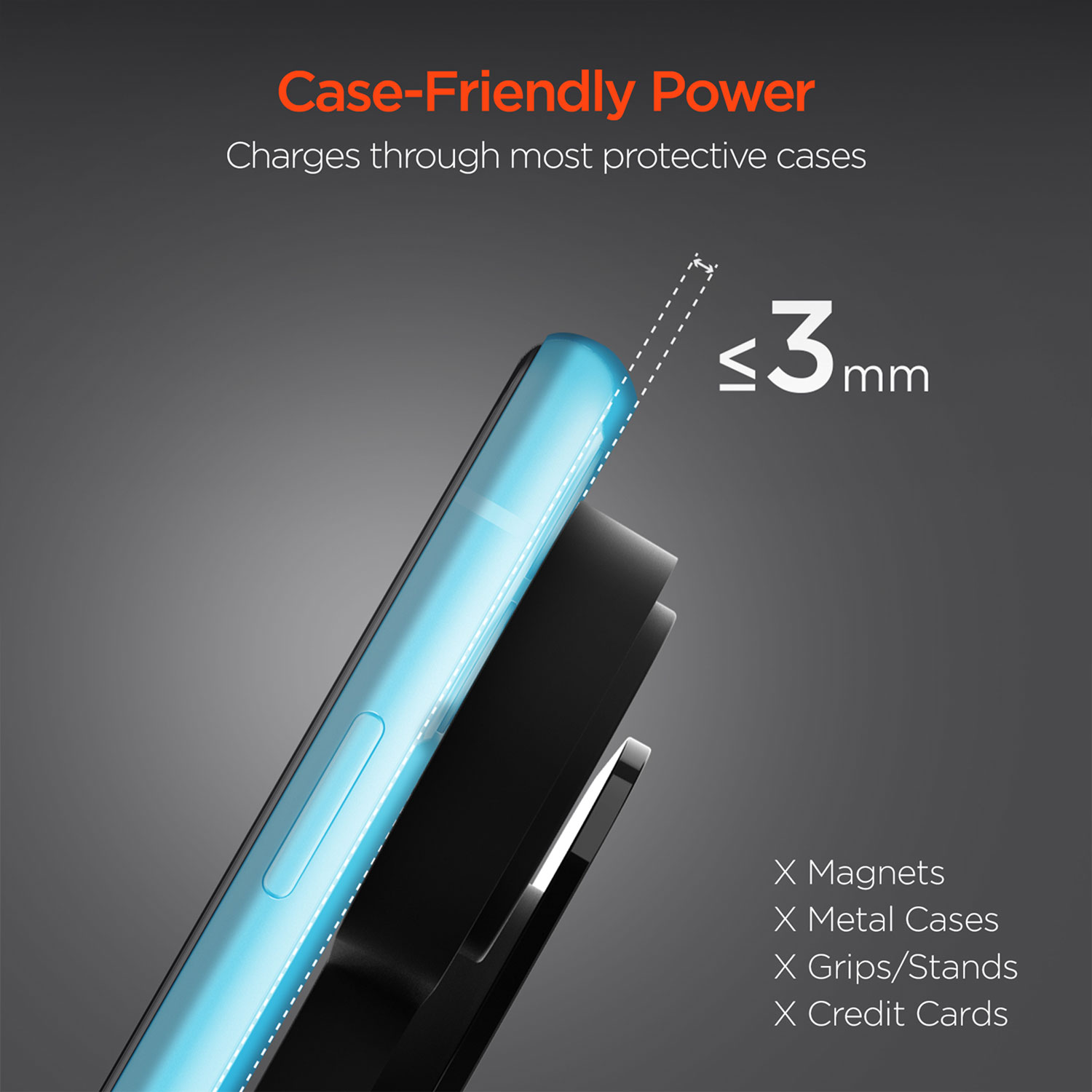 HyperGear 3 In 1 Wireless Charging Dock