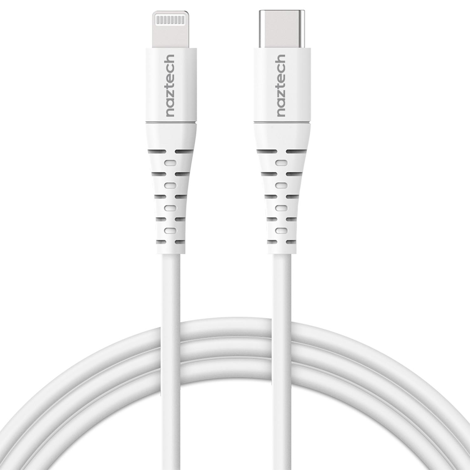 Naztech Fast Charge MFi Lightning to USB-C Cable