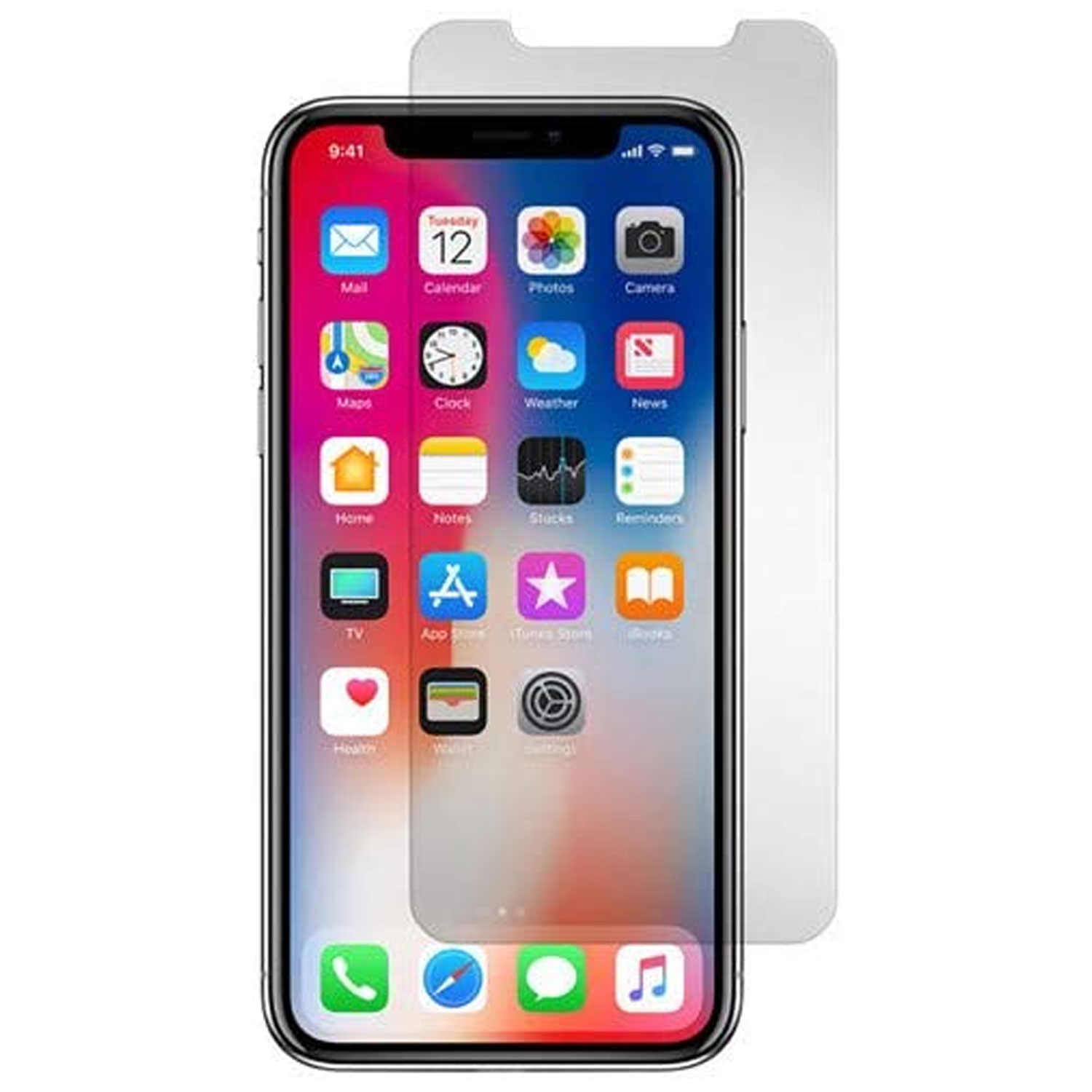 Gadget Guard Black Ice Plus Edition Tempered And Cornice 2.0 Curved Glass Screen Guard For Apple iPh