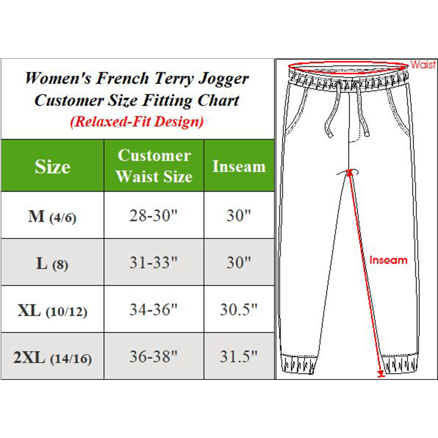 Women's French Terry Fashion Joggers With Tech Zipper Pockets