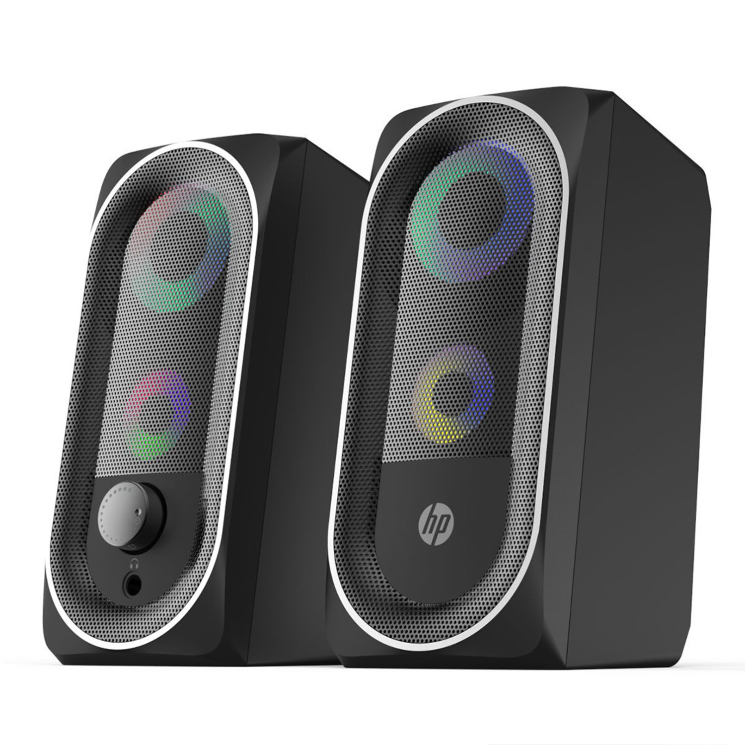 HP 2.0 Stereo Gaming Speaker With RGB Backlight 3.5 mm Jack For Audio