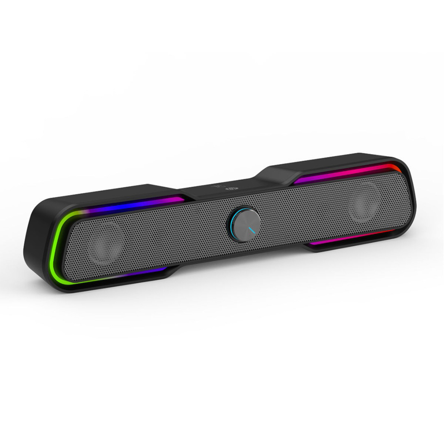 USB Sound bar Multimedia Speakers With Stereo Sound RGB Backlight