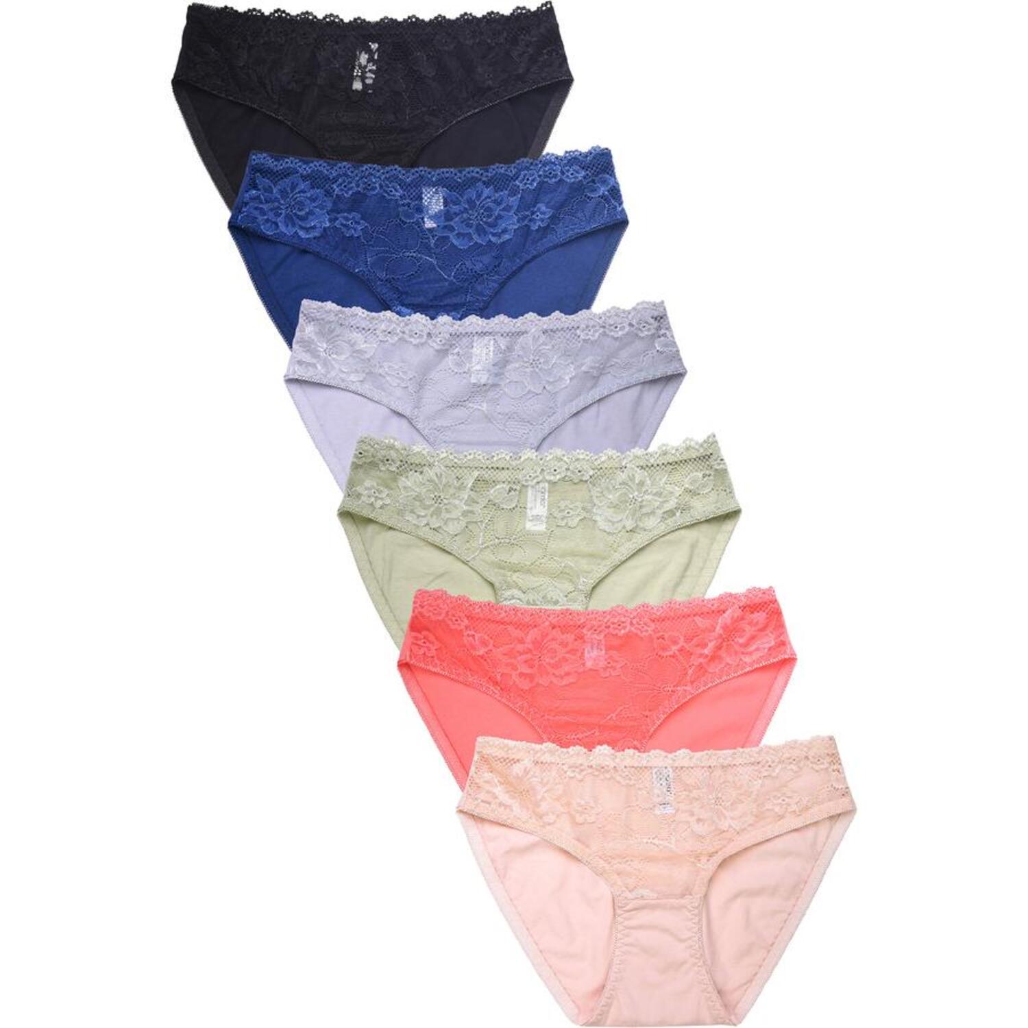 12 Pack Cotton Bikini Panty