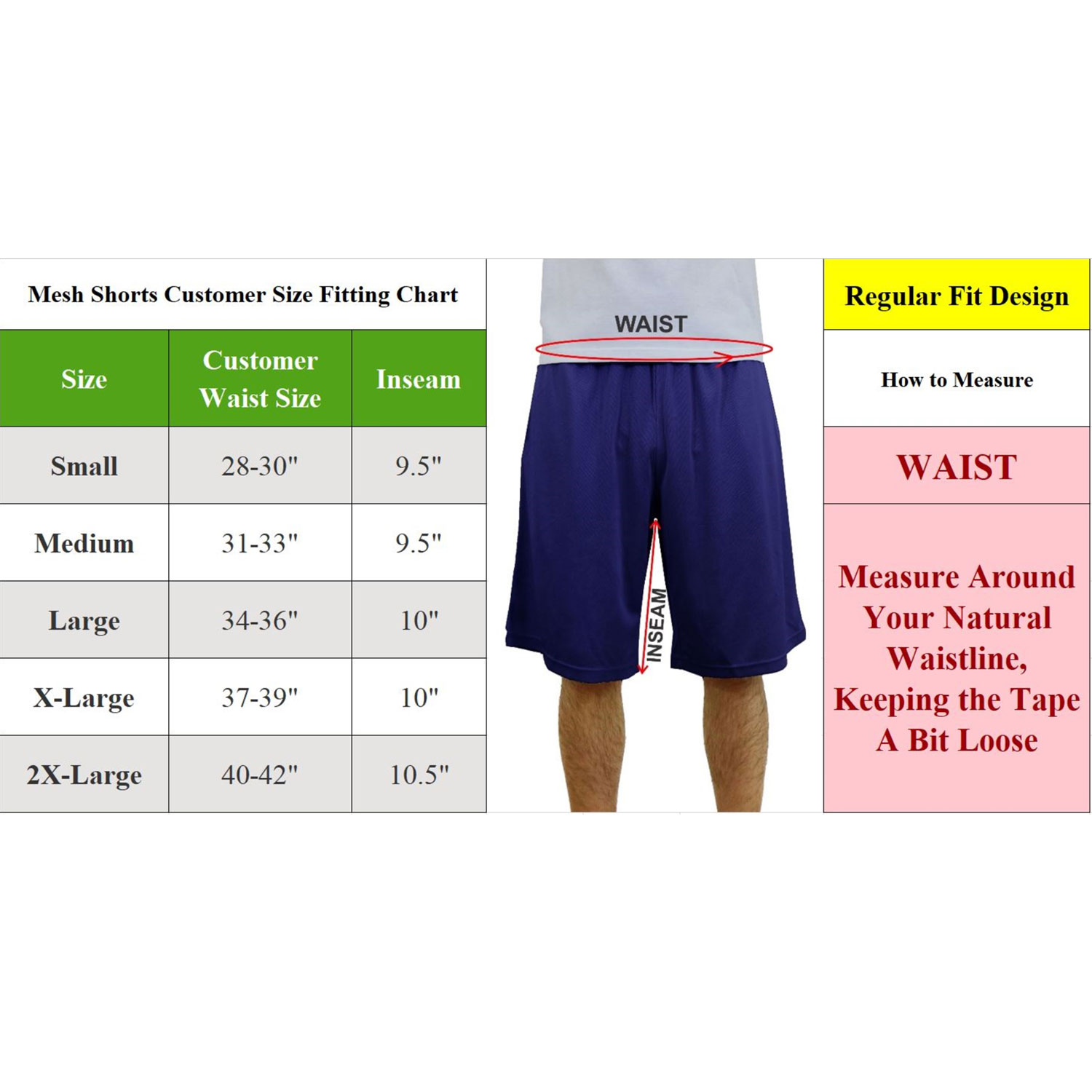 3 Pack Men's Moisture Wicking Active Mesh Performance Shorts