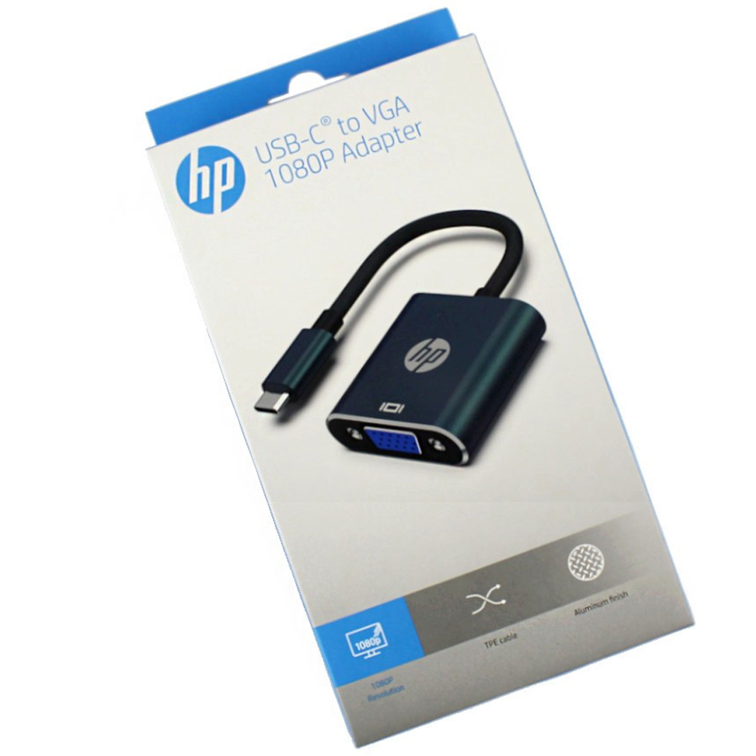HP Adapter USB C 3.1 Male to VGA 1080P
