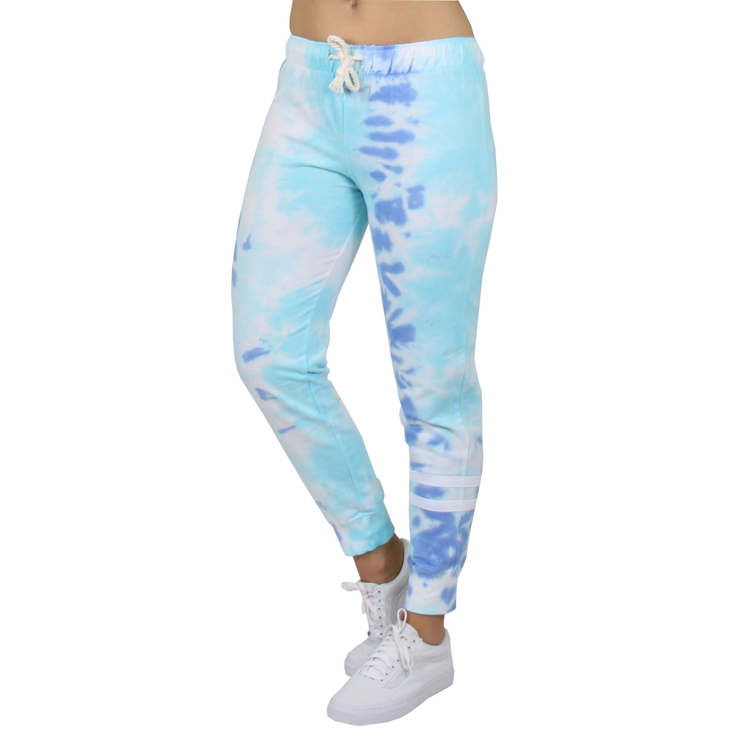 2 Pack Assorted Tie-Dye French Terry Fashion Jogger Pants