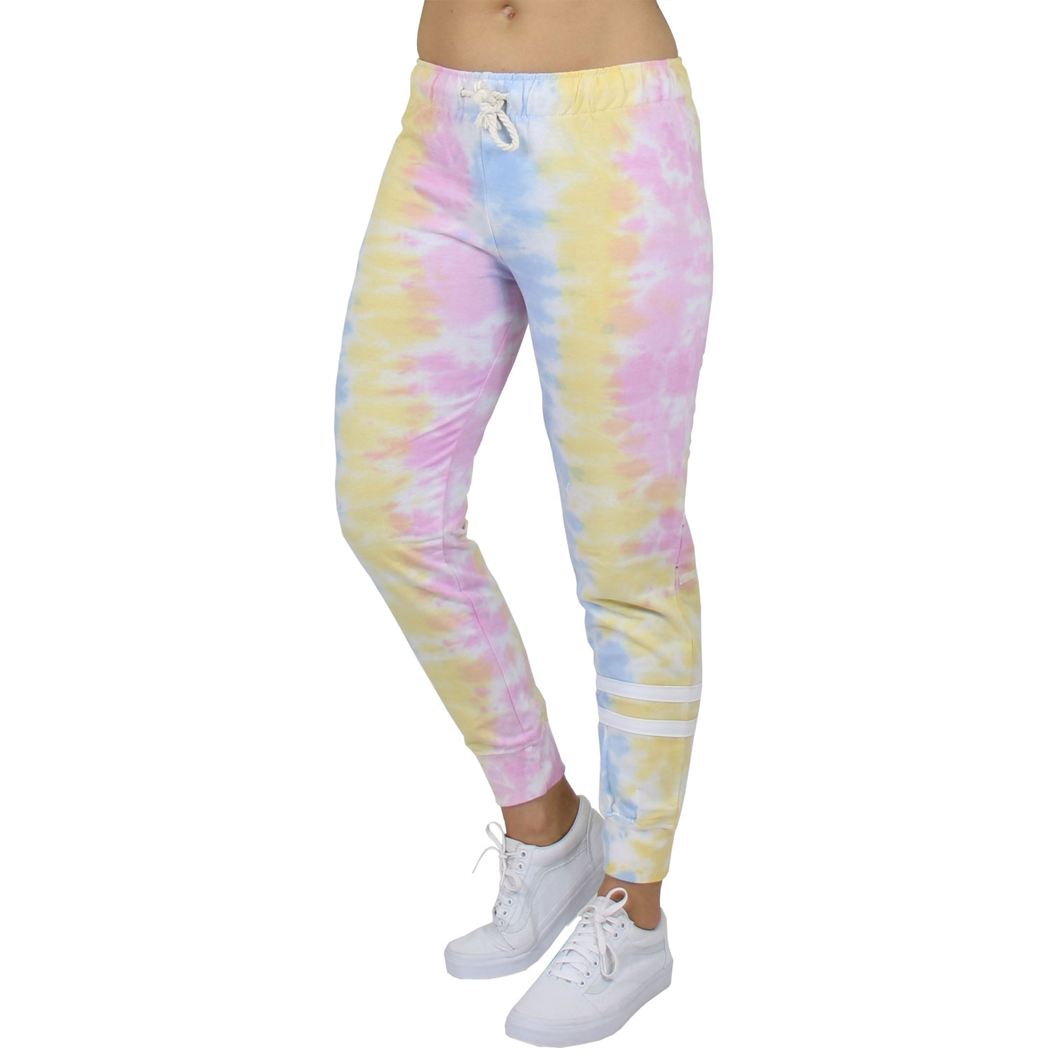 2 Pack Assorted Tie-Dye French Terry Fashion Jogger Pants