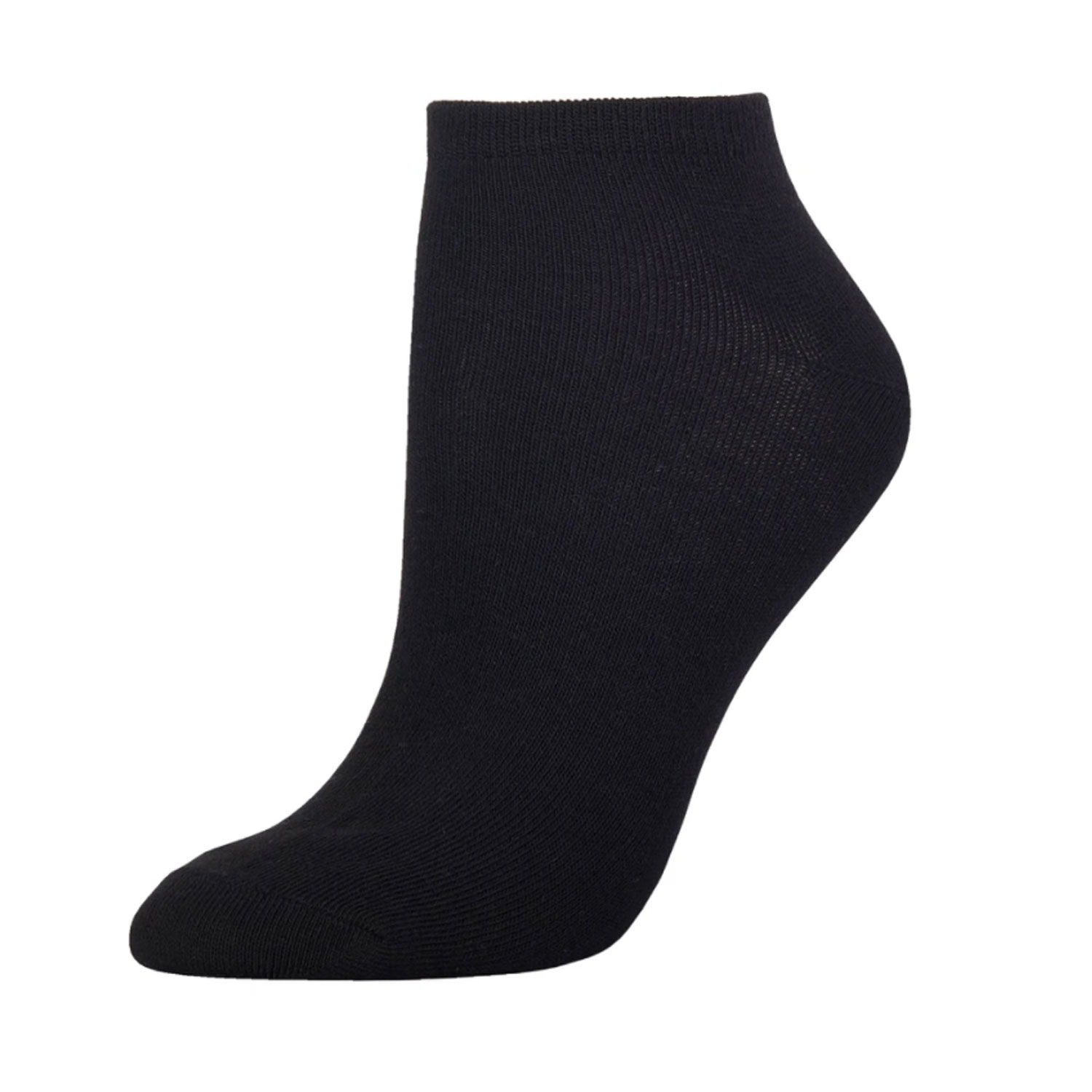 12 Pack Low Cut Plain Spandex Socks