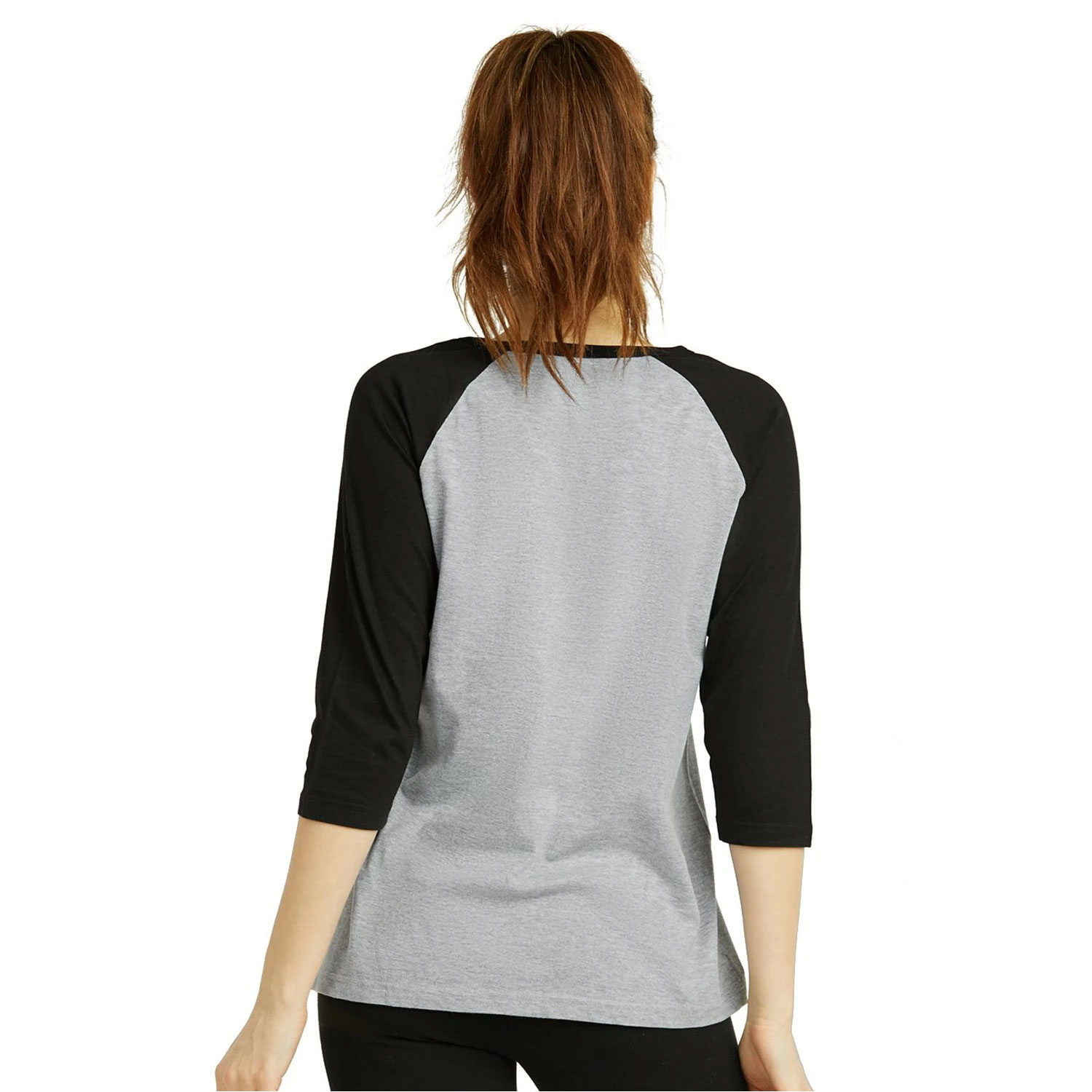 Baseball Tee for Women's - 100% Cotton