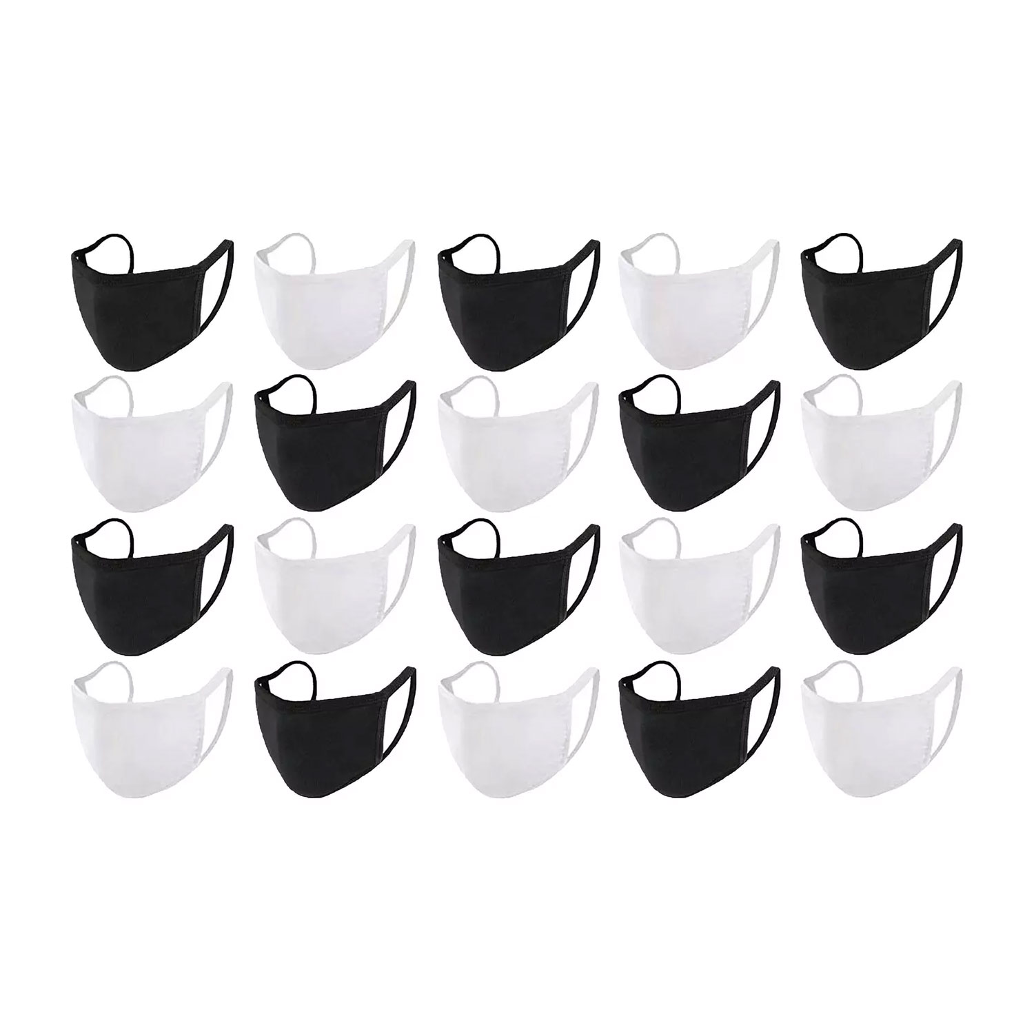 Reusable Face Masks - Non-Medical 12 Pack