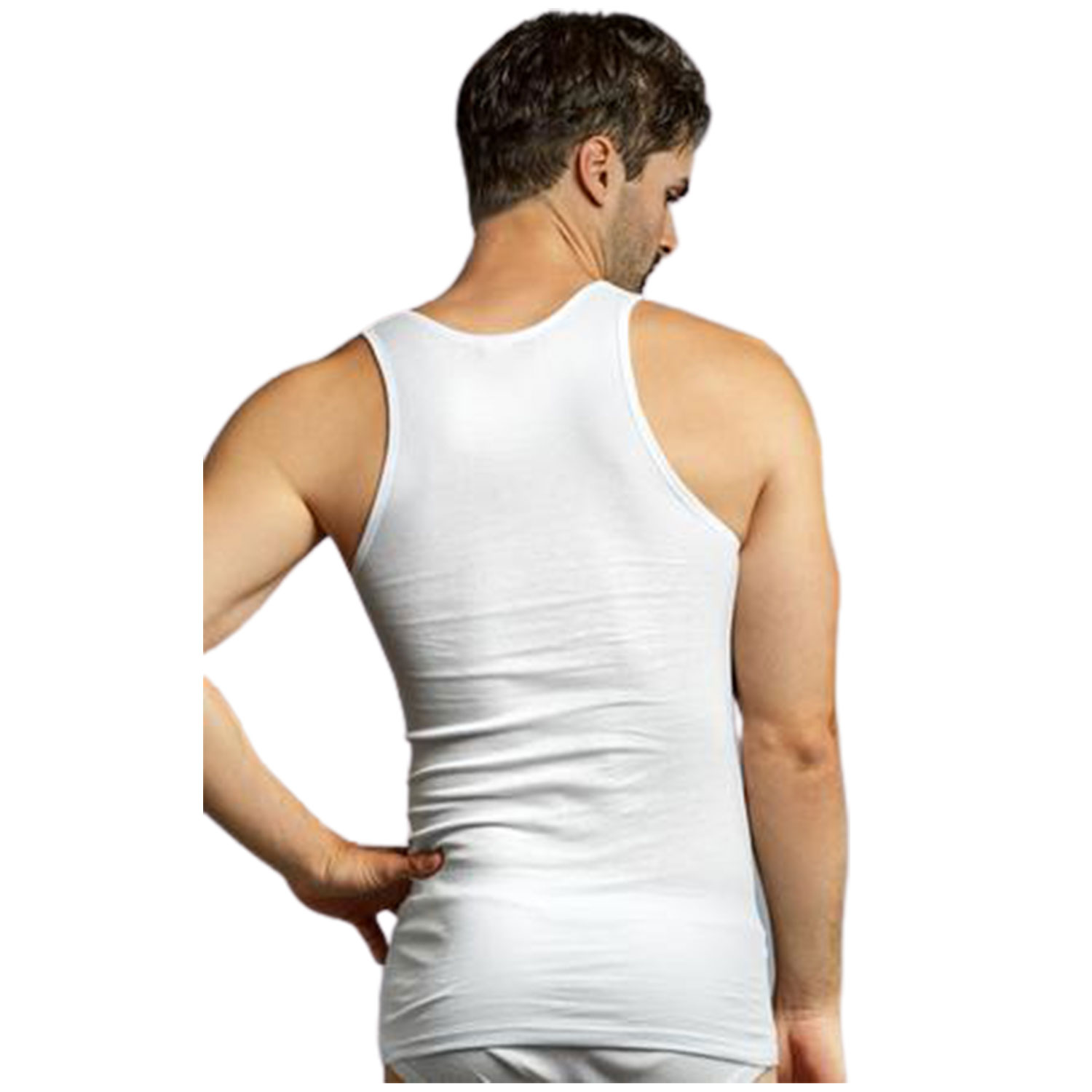 Men Cotton Undershirt Pack Of 6 Or 12