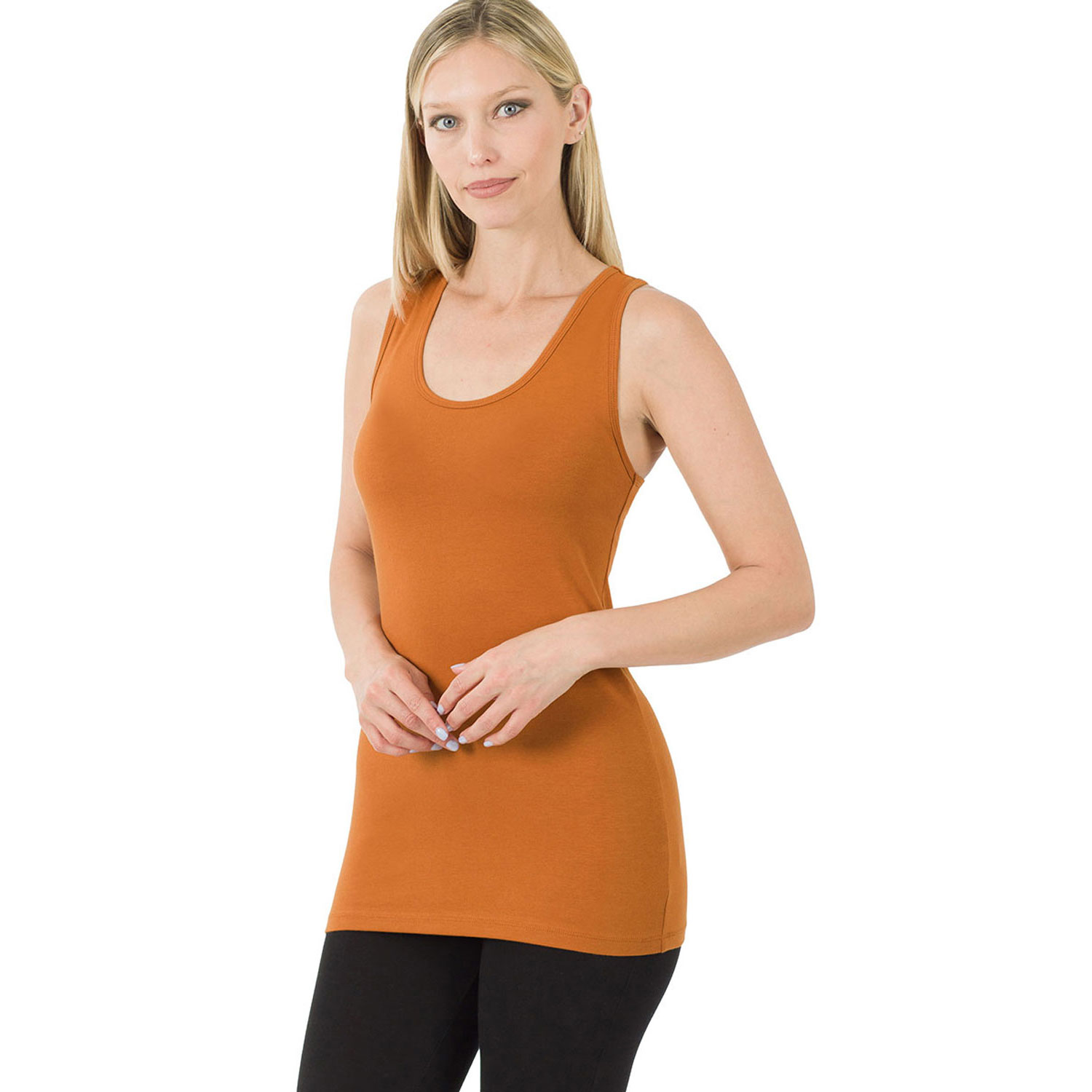 Racerback Tank Top Cotton Spandex Pack Of 4