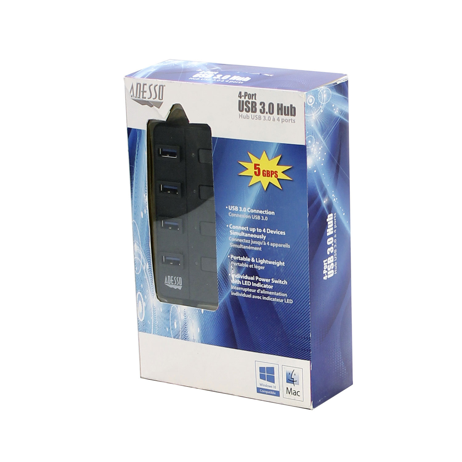 4-Port USB Hub 3.0