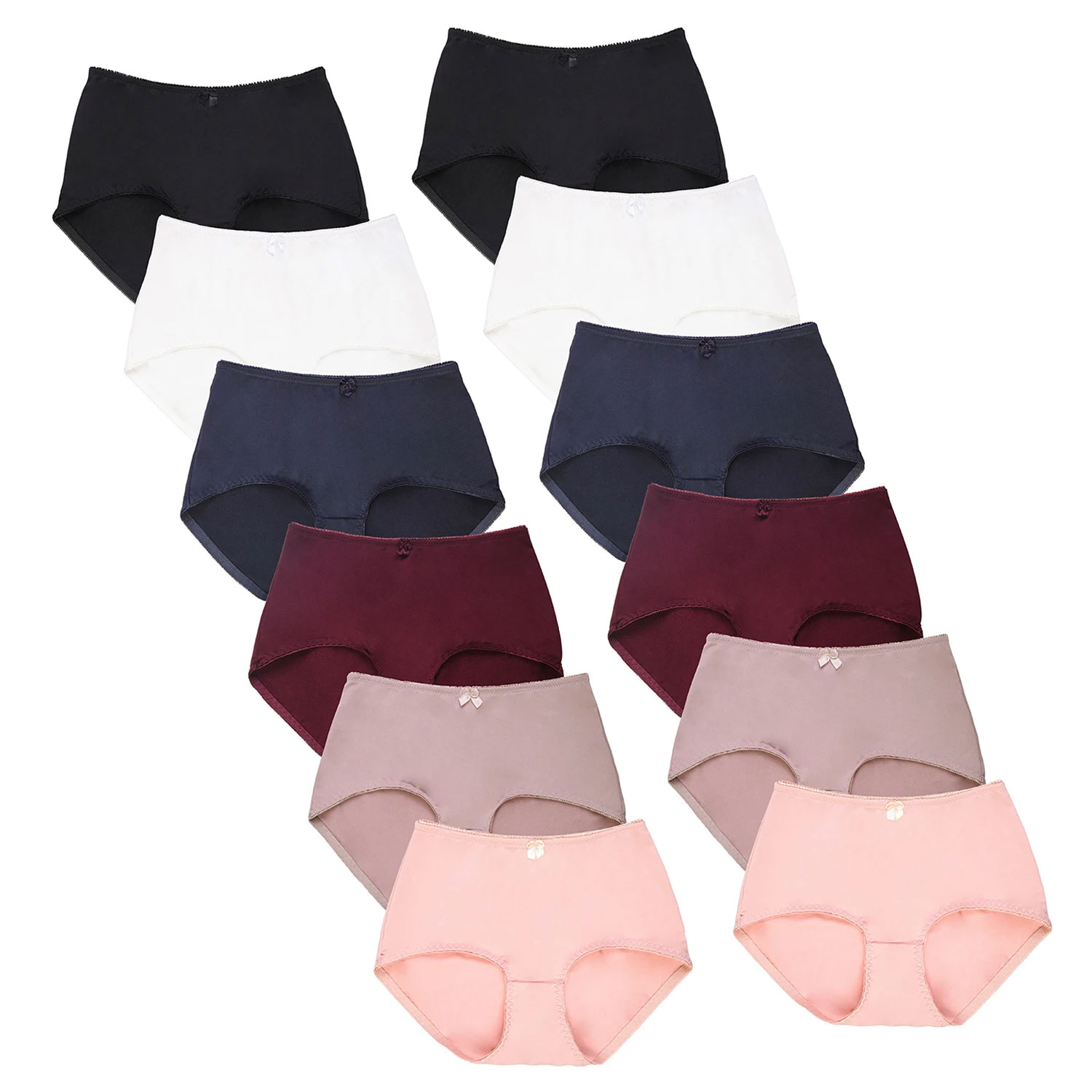 Ladies Brief Panty Pack Of 6 And 12