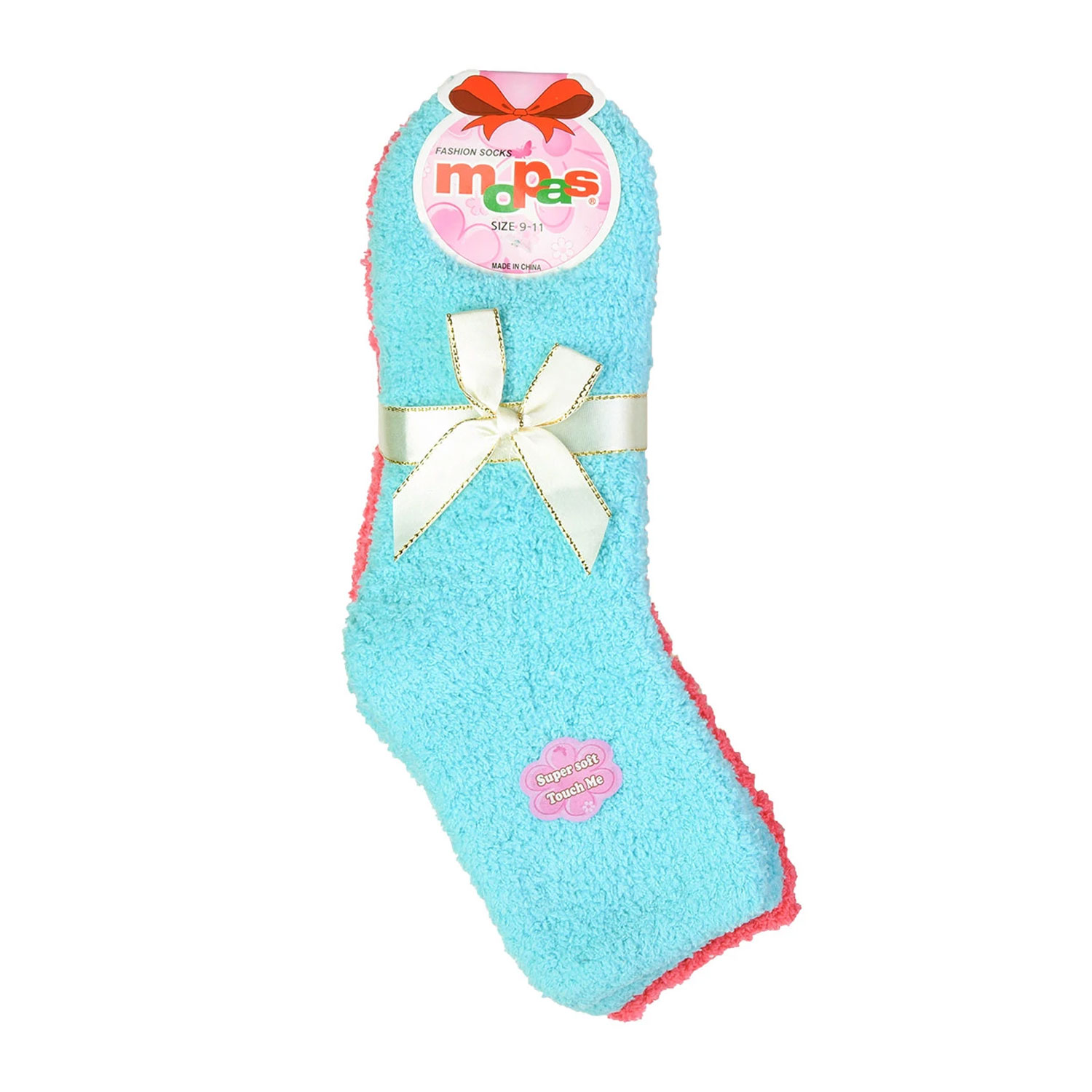 6 Pack Ladies Plush Soft Socks