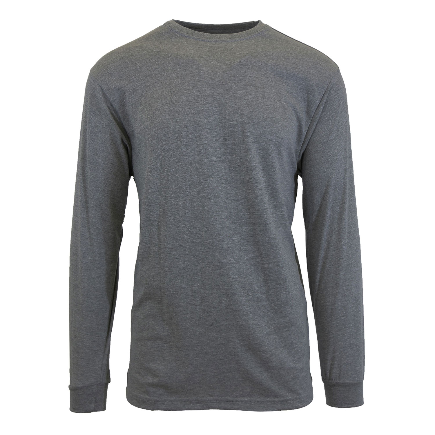 Men's Long Sleeve Crew Neck Basic Tee