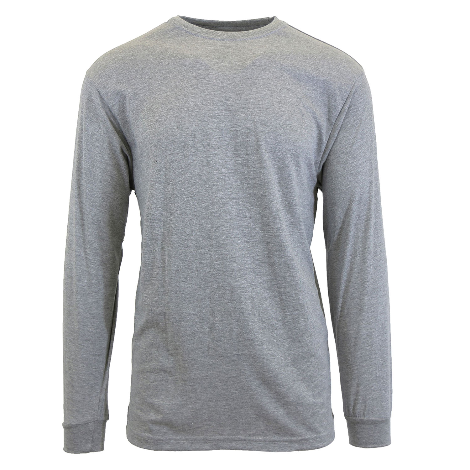 Men's Long Sleeve Crew Neck Basic Tee