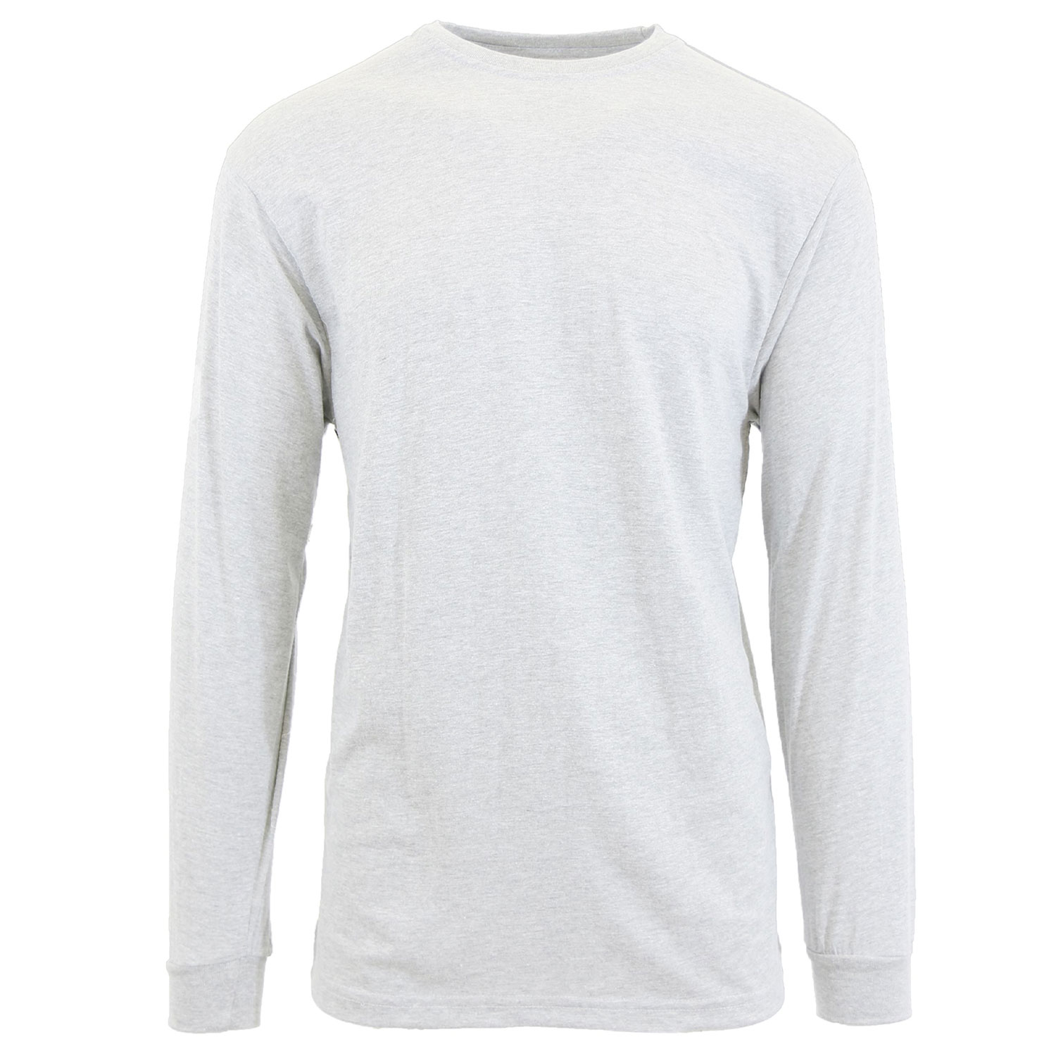 Men's Long Sleeve Crew Neck Basic Tee