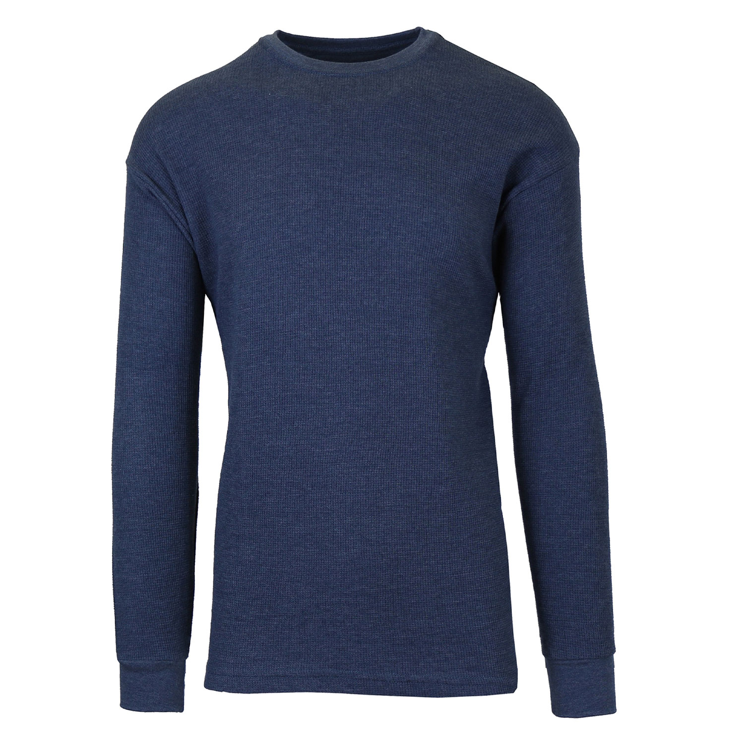 Men's Long Sleeve Waffle-Knit Basic Thermal Shirts