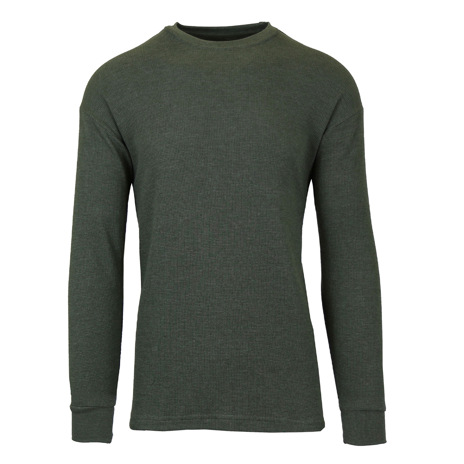 Men's Long Sleeve Waffle-Knit Basic Thermal Shirts