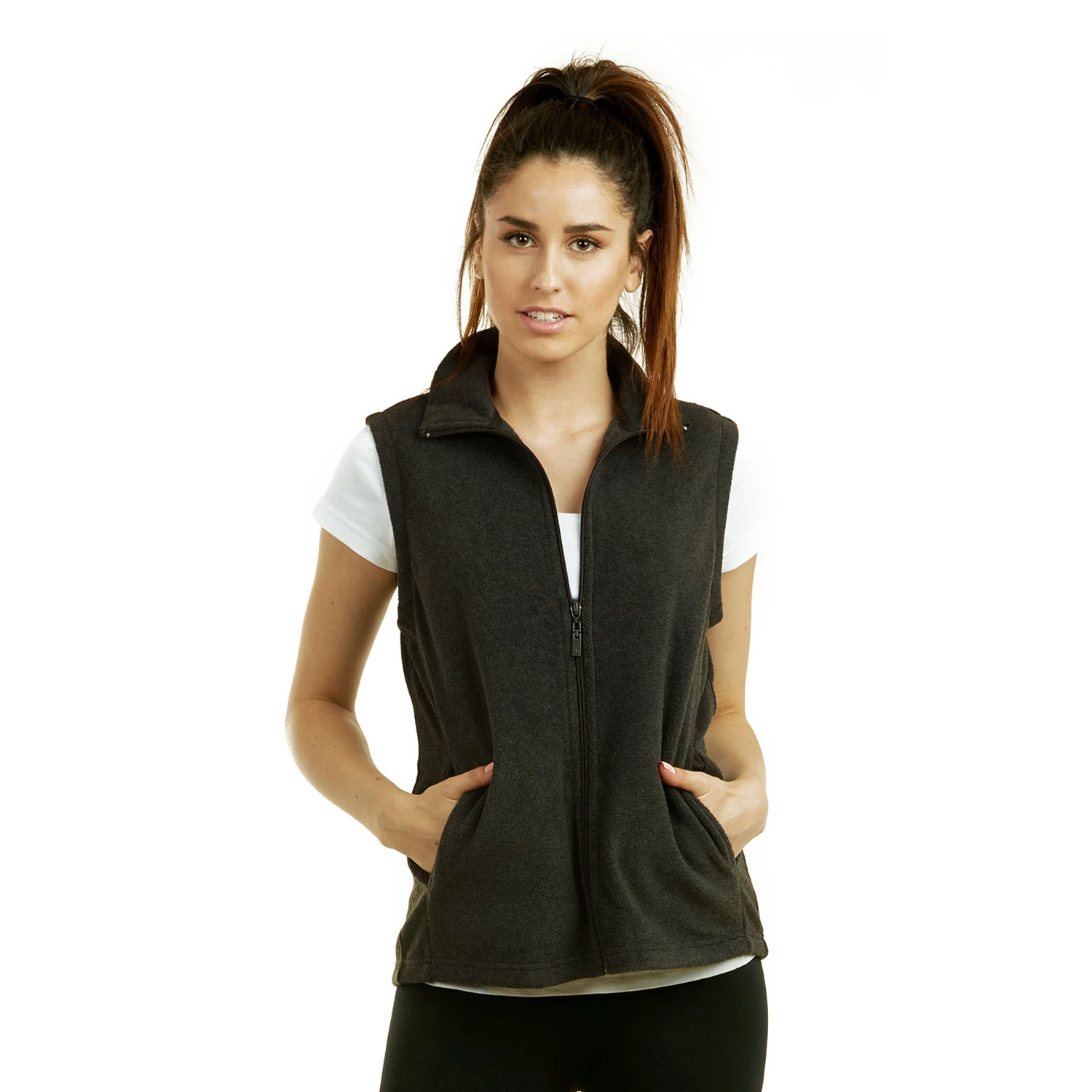 Ladies Polar Fleece Vest