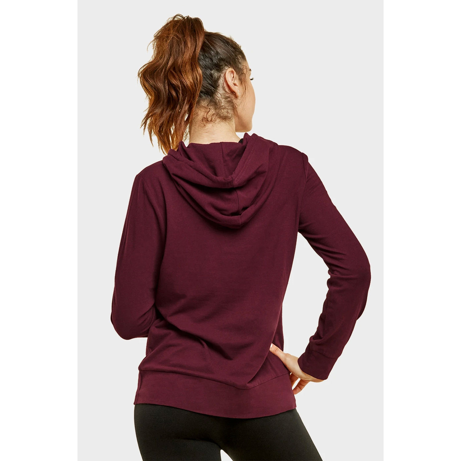 Ladies Thin Pullover Hoodie