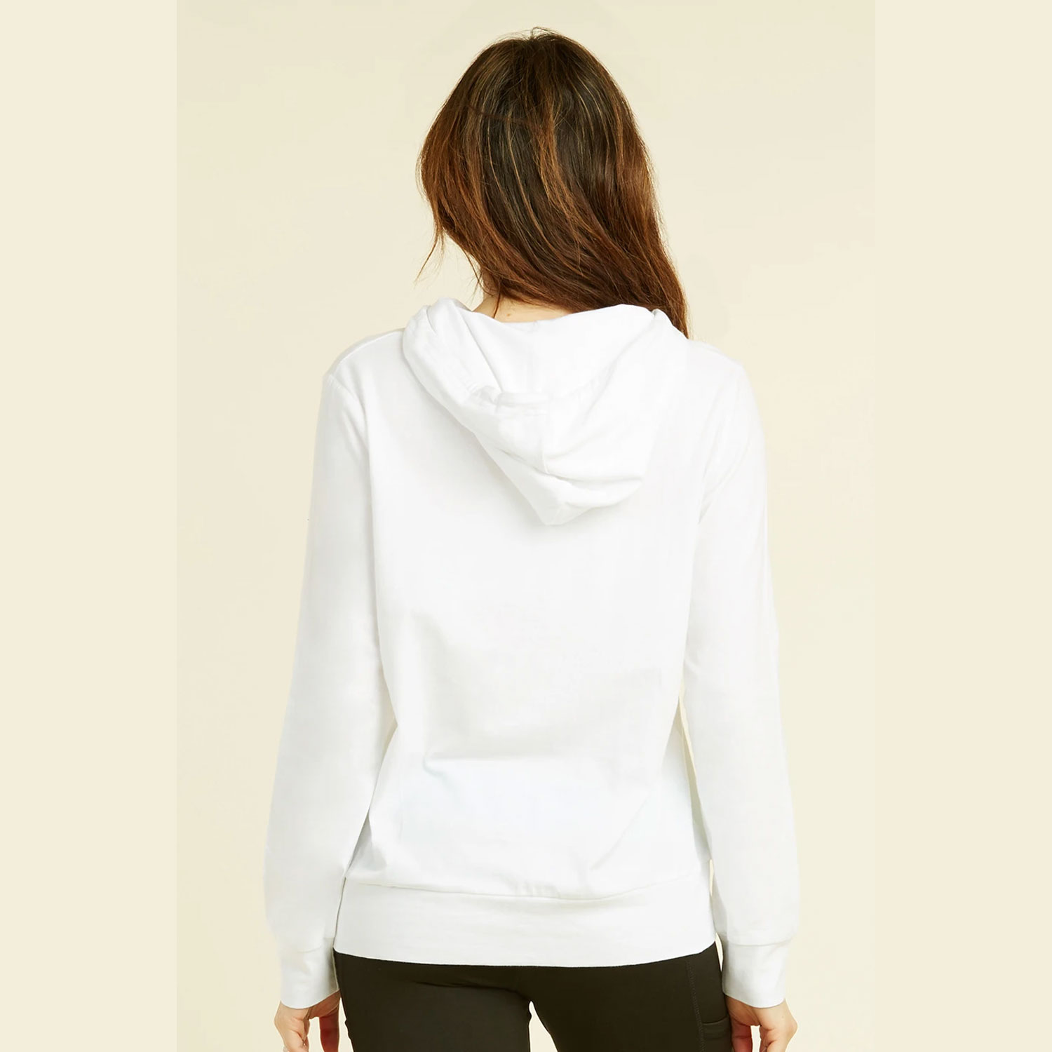 Ladies Thin Pullover Hoodie