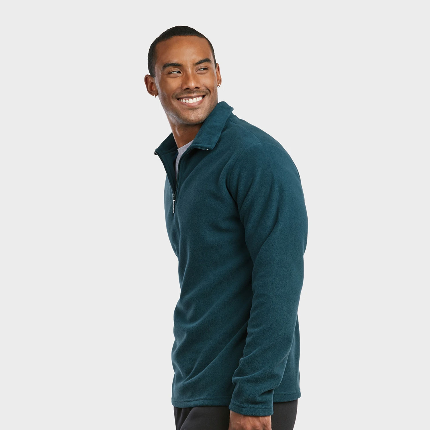 Men's Polar Fleece Quarter Pullover