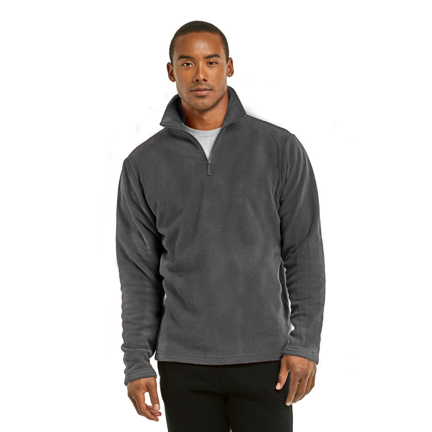 Men's Polar Fleece Quarter Pullover