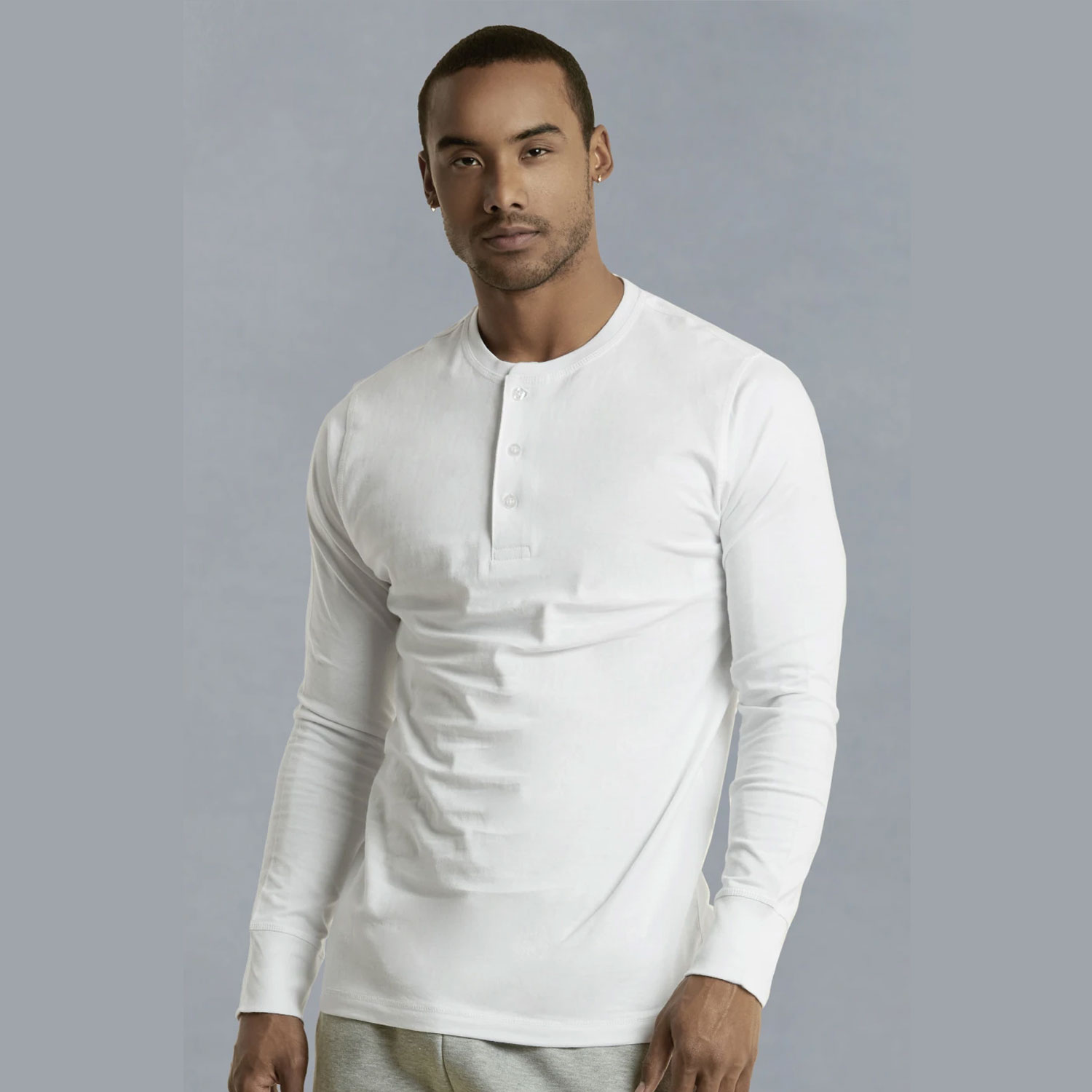 Men's Henley Shirt Pack Of 3