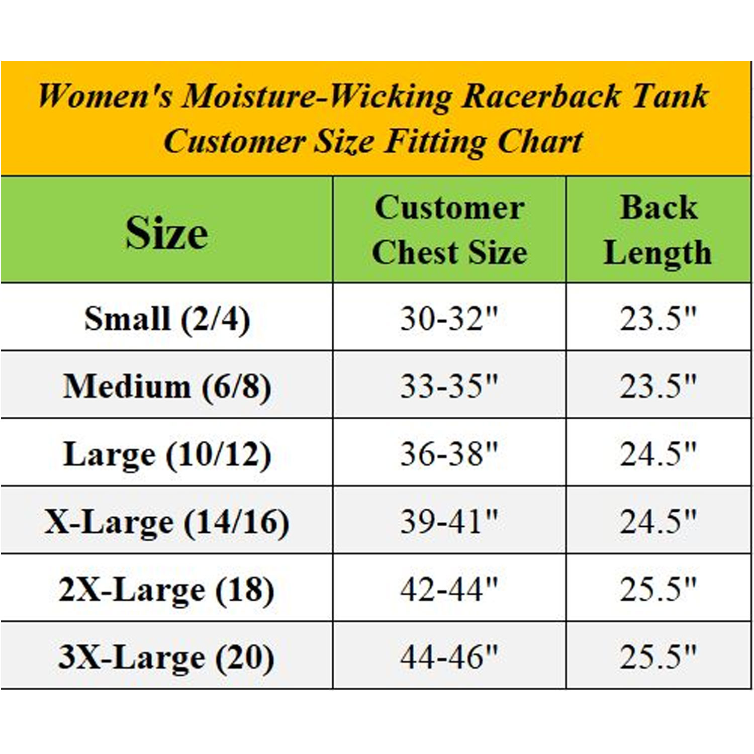 6-Pack Assorted Moisture Wicking Women's Racerback Tanks