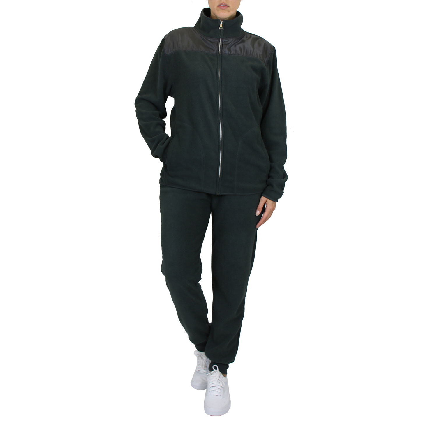 Women's 2-Piece Fleece Hoodie And Jogger Matching Set