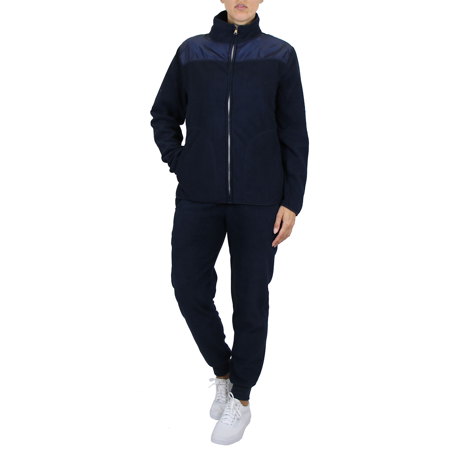 Women's 2-Piece Fleece Hoodie And Jogger Matching Set