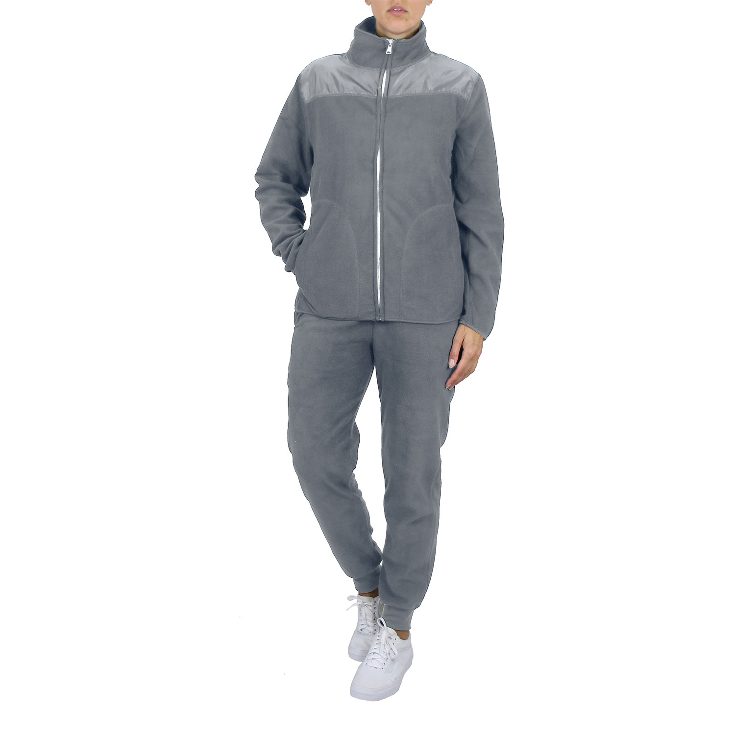 Women's 2-Piece Fleece Hoodie And Jogger Matching Set