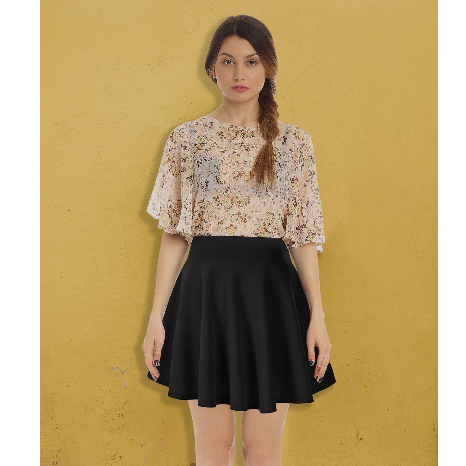 Basic Versatile Skater Skirt