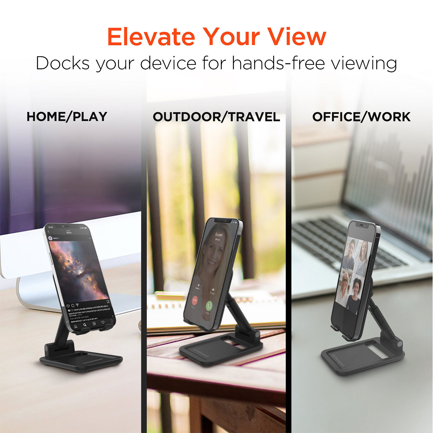 HyperGear Elevate Foldable Desktop Stand