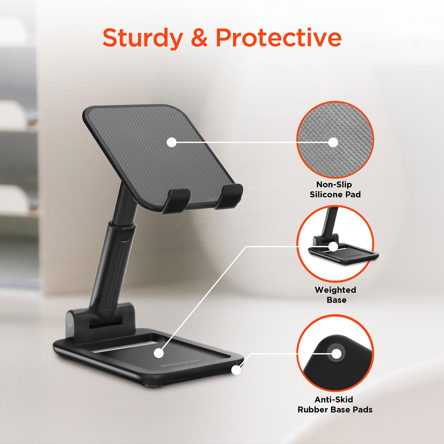 HyperGear Elevate Foldable Desktop Stand