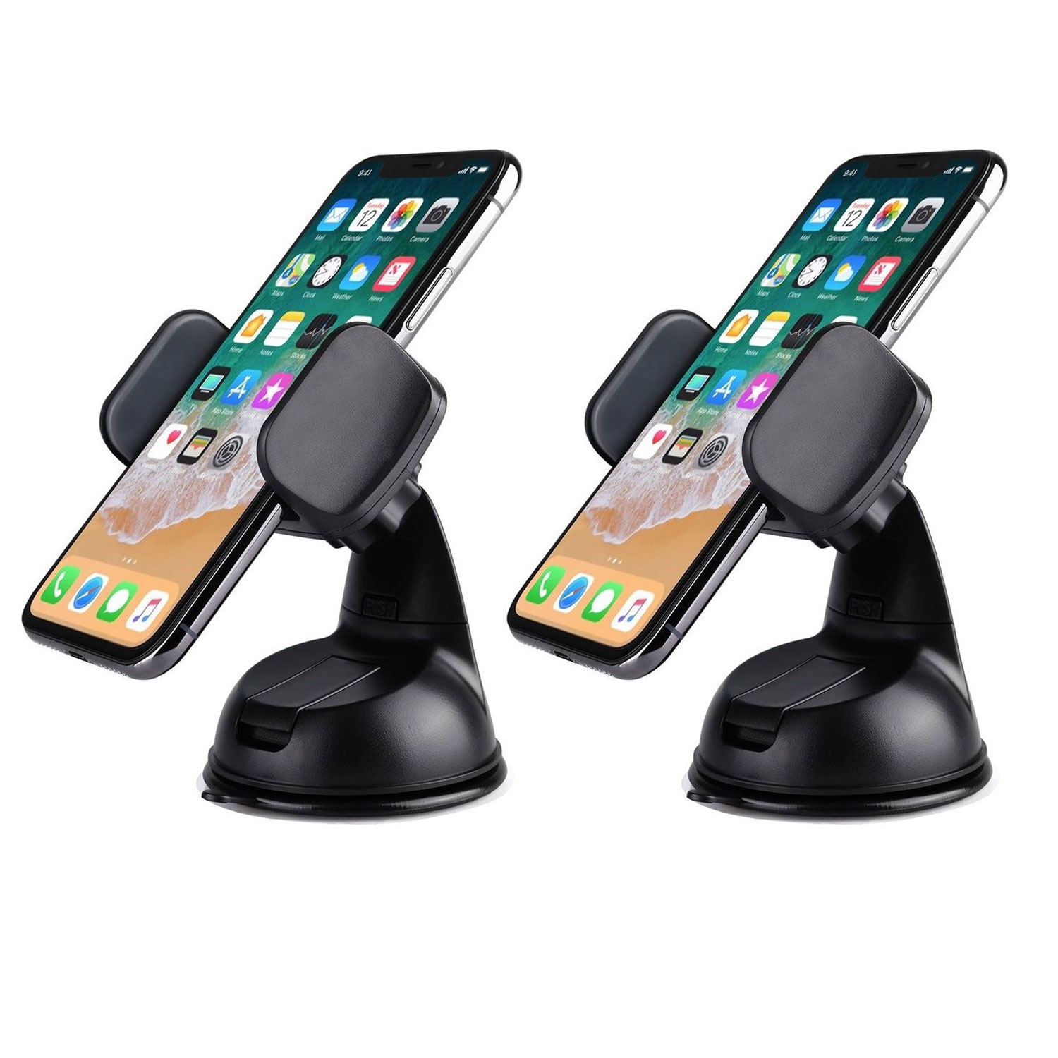 2-Pack DGN Universal Dashboard and Windshield Car Mount