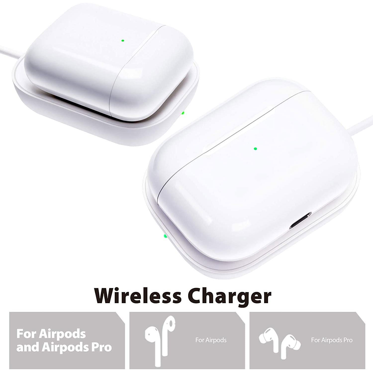 Wireless Charging Pad For Airpods 2nd Generation And Airpods Pro