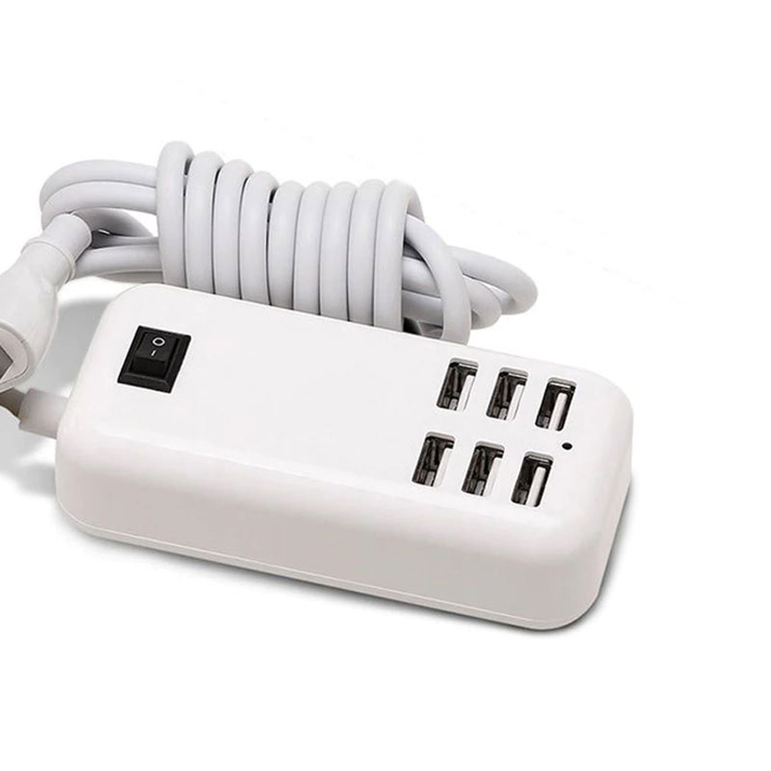 Power Strip With 6 USB Ports And 5-foot Cord